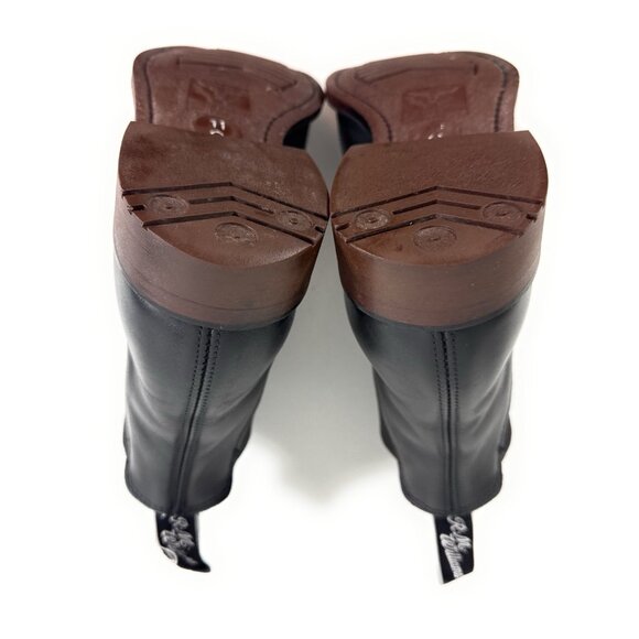 RM Williams Mens Comfort Chelsea Boots Size UK 11 G US 12 Black Rubber Sole - Picture 13 of 16